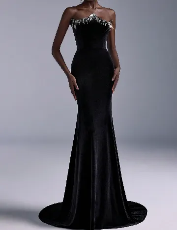 Rochie lunga SHEIN, negru