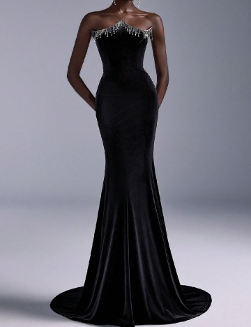 Rochie lunga SHEIN, negru