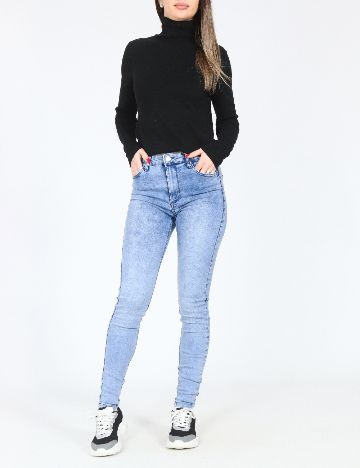 Blugi Bershka, albastru