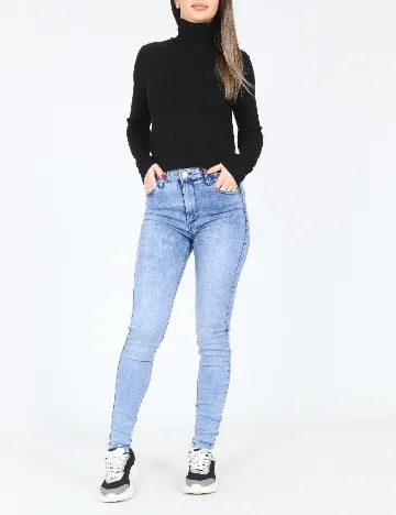 Blugi Bershka, albastru