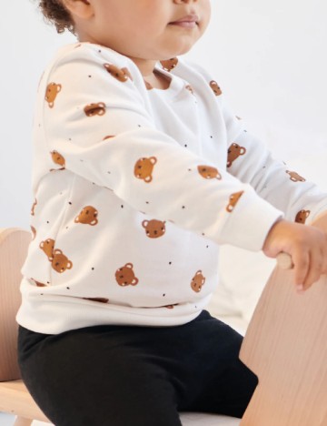 Set bluze 2 bucati Sinsay, maro/alb