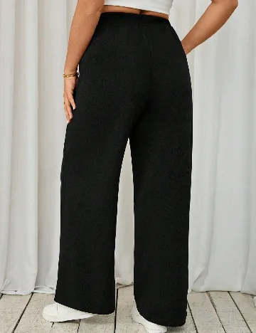 Pantaloni SHEIN CURVE, negru