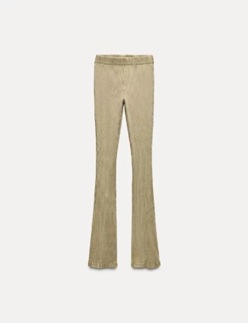 Pantaloni Zara, kaki