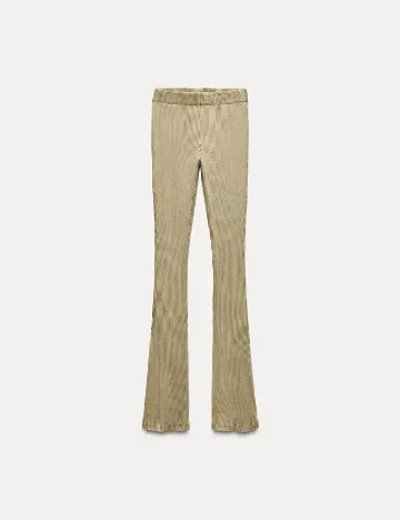 Pantaloni Zara, kaki