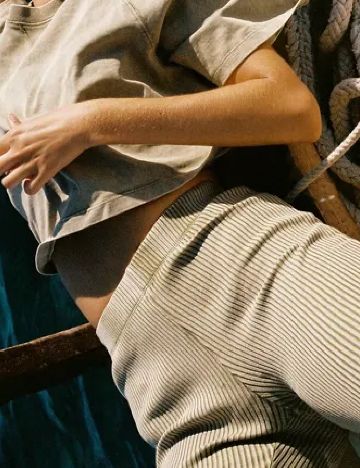 Pantaloni Zara, kaki