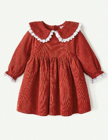 Rochie Cozy Pixies, caramiziu