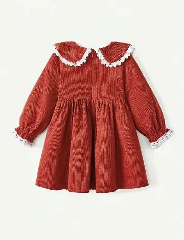 Rochie Cozy Pixies, caramiziu