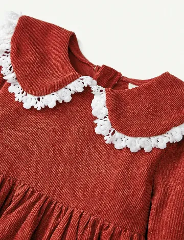 Rochie Cozy Pixies, caramiziu