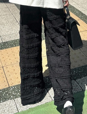 Pantaloni SHEIN, negru