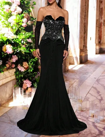 Rochie lunga SHEIN, negru