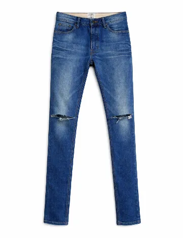 Blugi Pull&Bear, albastru