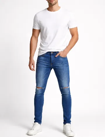 Blugi Pull&Bear, albastru