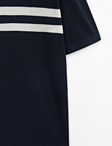 Tricou Massimo Dutti, bleumarin