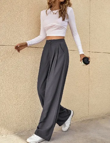 Pantaloni SHEIN, gri