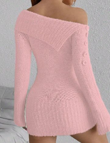 Rochie scurta SHEIN, roz