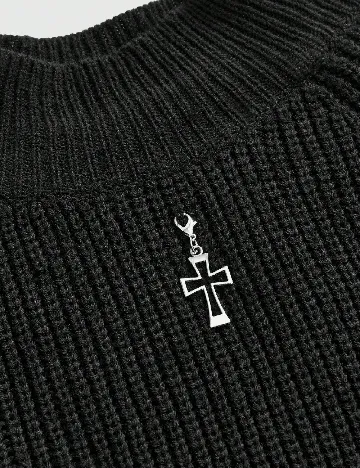 Pulover Romwe, negru