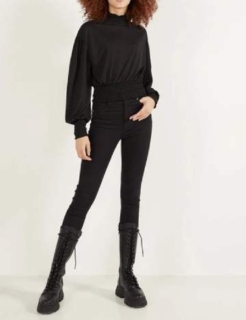 Bluza Bershka, negru