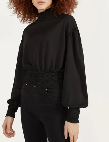 Bluza Bershka, negru