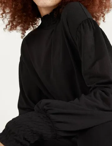 Bluza Bershka, negru