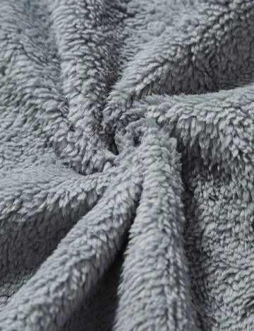 Jacheta SHEIN Plus Size Men, gri inchis