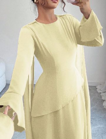 Rochie lunga SHEIN, galben