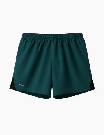 Short de baie Pull&Bear, verde inchis