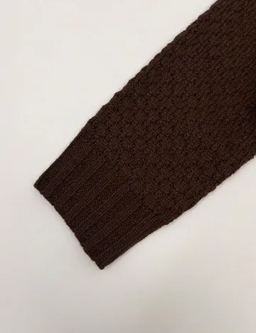 Cardigan SHEIN, maro