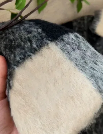 Palton SHEIN, crem/negru