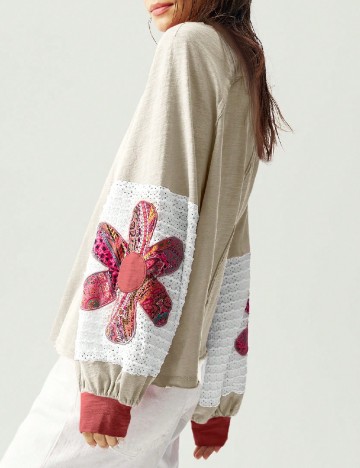 Bluza SHEIN CURVE, bej