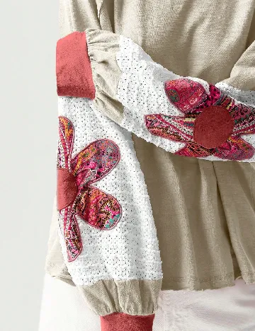 Bluza SHEIN CURVE, bej