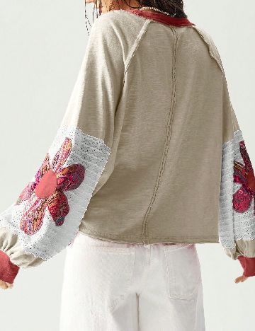 Bluza SHEIN CURVE, bej