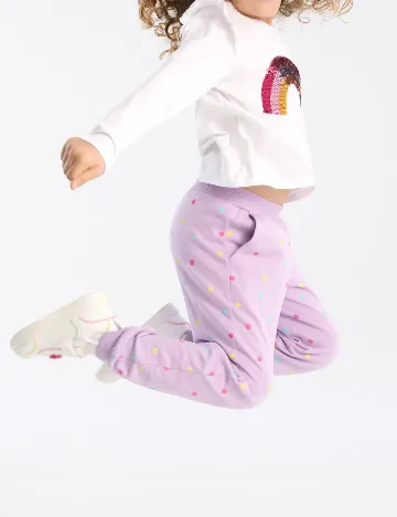 Pantaloni Sinsay, mov