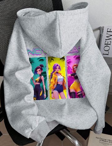 Hanorac Shein Kids, gri