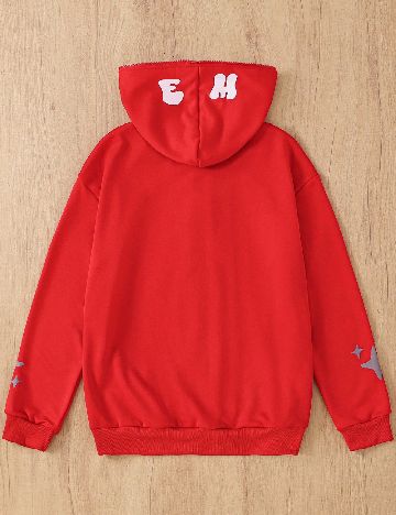 Hanorac Shein Kids, rosu