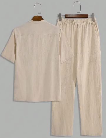 Compleu Shein Kids, crem