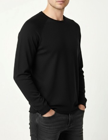 Bluza Bershka, negru