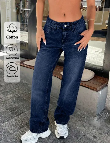 Blugi SHEIN, bleumarin