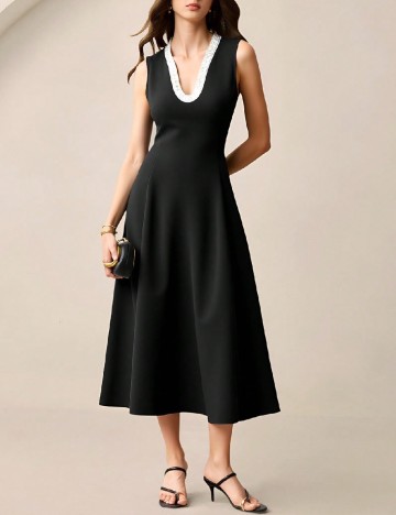 Rochie medie SHEIN, negru