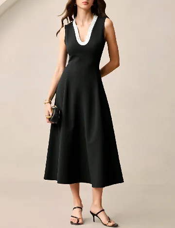 Rochie medie SHEIN, negru