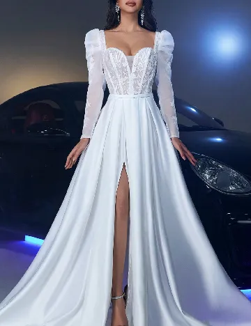 Rochie lunga SHEIN, alb