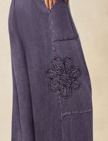 Pantaloni SHEIN, mov