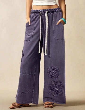 Pantaloni SHEIN, mov