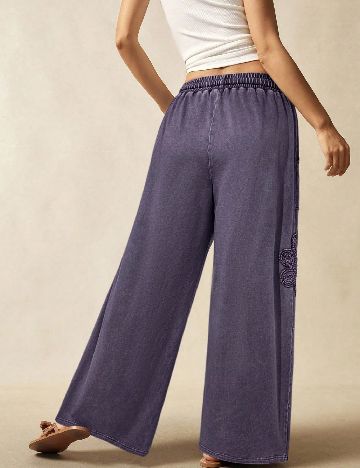 Pantaloni SHEIN, mov