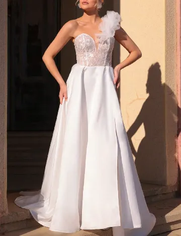 Rochie lunga SHEIN, alb