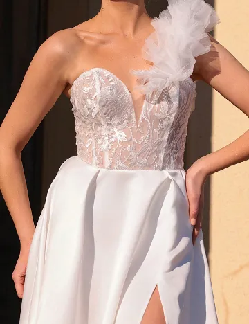 Rochie lunga SHEIN, alb