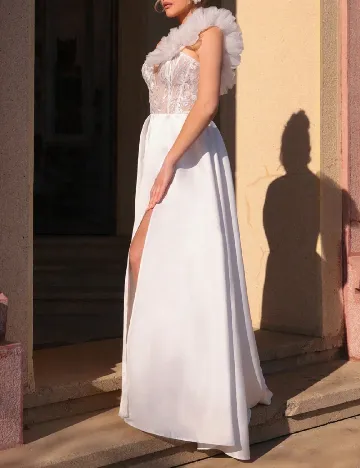 Rochie lunga SHEIN, alb