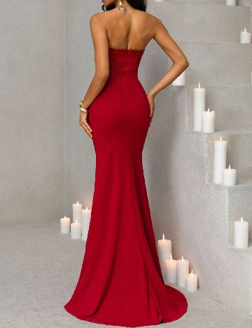 Rochie lunga SHEIN, rosu