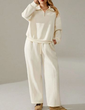 Compleu SHEIN CURVE, ecru