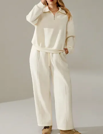 Compleu SHEIN CURVE, ecru