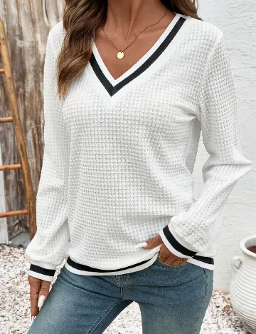 Bluza SHEIN, albastru